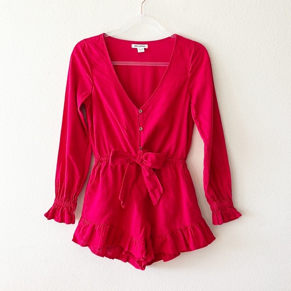 Billabong Pants - Billabong Play All Day Long Sleeve Romper